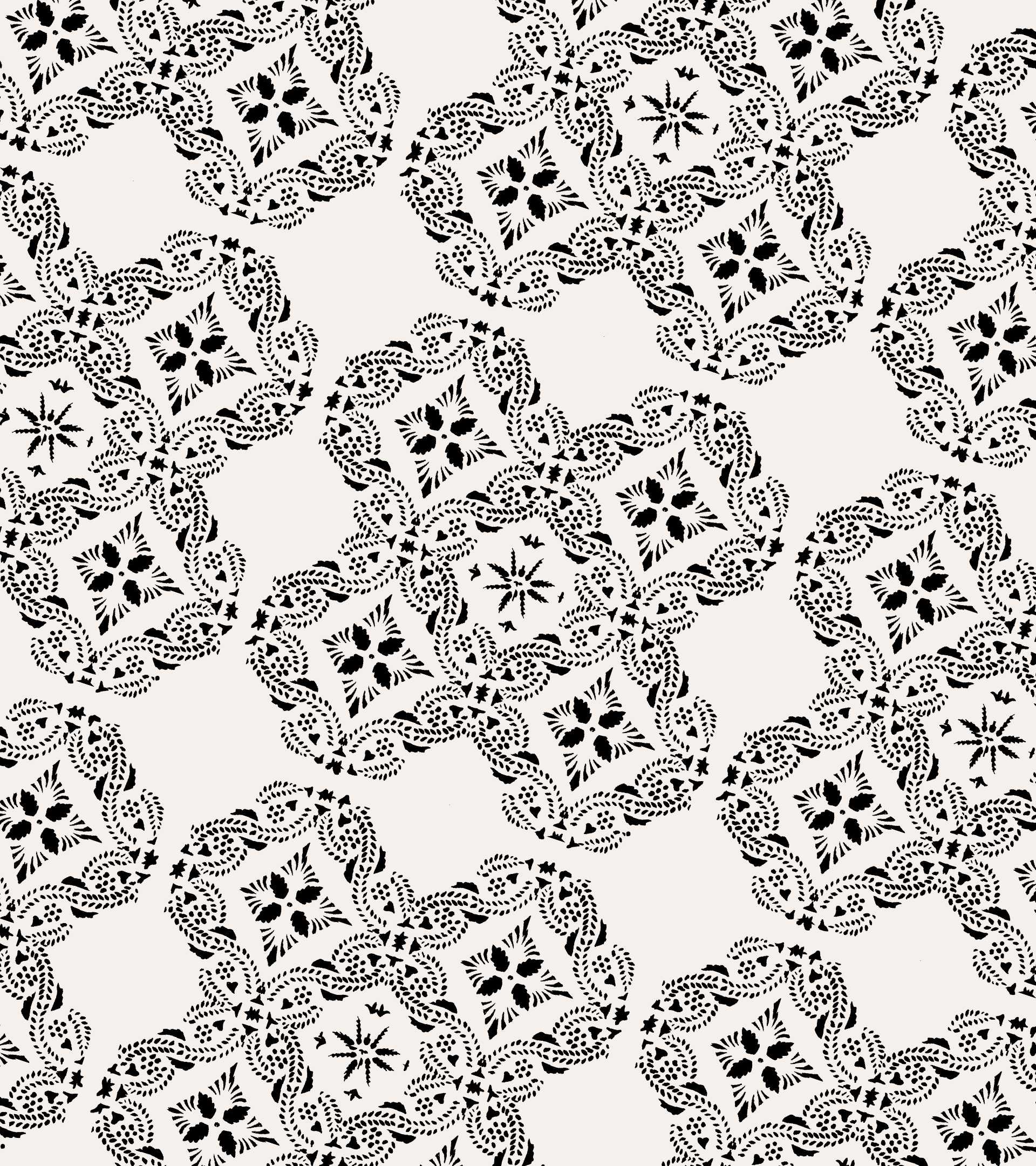 Inside pattern from book designed by Studio Poi